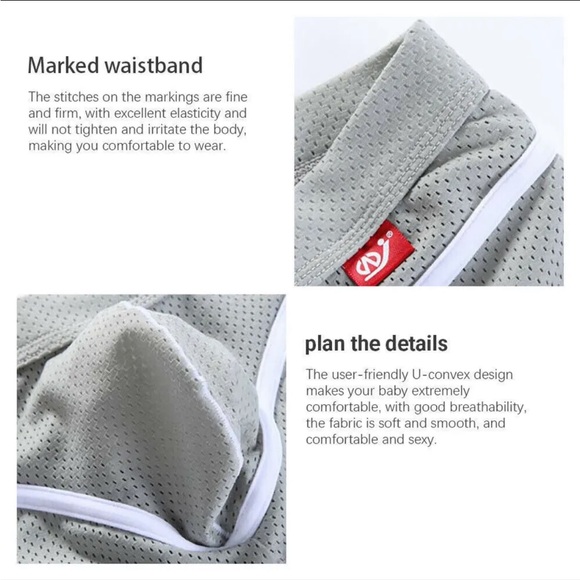 Mesh u shape convex jockstrap - Picture 7 of 9